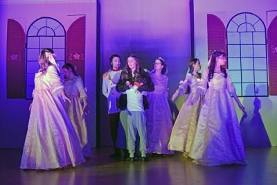 Anya (Emerson Palumbo) has a flashback of her family before they died. 