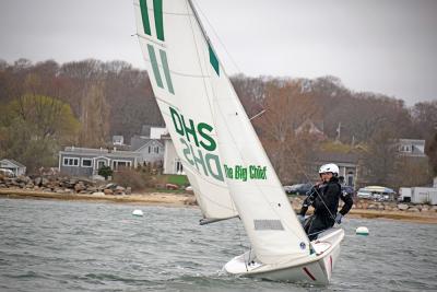 Sam Sperry and Lucas Prout practice. 
