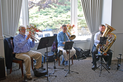 The live band. 