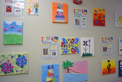 Some student art. Photos by Kat Sheridan