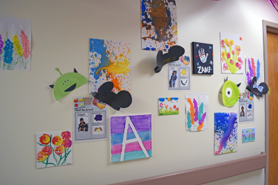 Some student art. 
