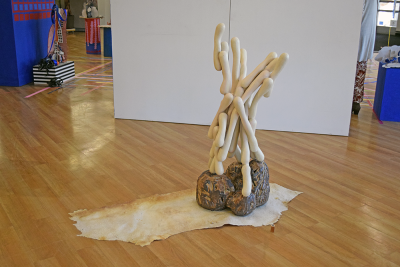 A sculture by Immer Cook. 