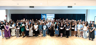 All of the 124 winning students. Source: Patti Rego
