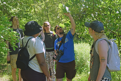 Elliot Henderson describes the grape plant. 