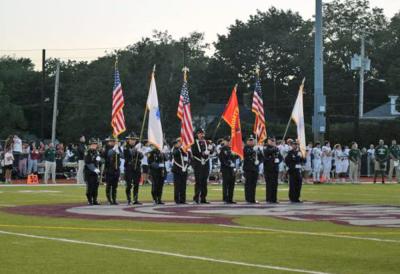 The Color Guard. 