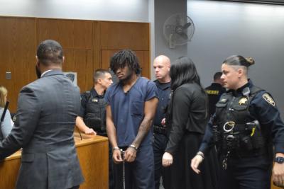 Chukwunonso David Uzeoma-Eze at the Providence court. Photo by Kat Sheridan