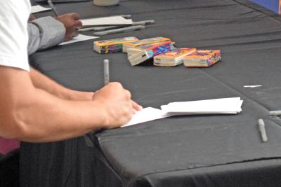 A student writes a memory of Antoine. 