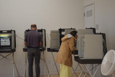 Voters are the North Branch library. 