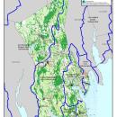 A map of areas where residents could be required to change their septic tanks. Courtesy: Buzzards Bay Coalition