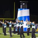 The Dartmouth High School marching band perform at Memorial Stadium on Saturday, Oct. 25. Photos by Abby Van Selous l