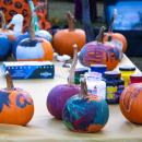 Painted pumpkins. g