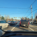 Traffic on Route 6. Photo by Abby Van Selous