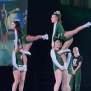 The team dancing. Source: Katie Nicholson