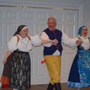 One of the trios in the The Krakowiak Dancers.