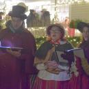 The Victorian Carolers serenade the crowd with Christmas favorites. 