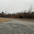 Part of the land where Sherbrooke Farms would be built, as seen from Dartmouth Orchard.