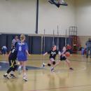 Avery Camara tries to grab the ball from Gabby Jonsaint.