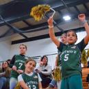 Brynn Goyette celebrates a score.