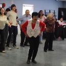 Judy Cambra was excited to get out on the dance floor. 