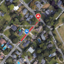 The area affected by the break. Source: Jessica Dastous