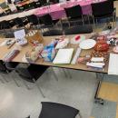 The collage card station. Source: Stacey Martin