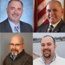 Candidates Curtis Nunes (top left), Al Oliveira (top right), Kevin Melo (bottom left) and Nathan Silva (bottom right).