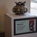 A ceramic piece by Molly Bell. 