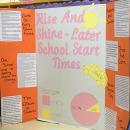 A project on school start times. 