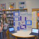 Meghan Kirby, Haley Whittle and Coraline Lalli did a project on the impact of social media. 