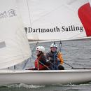 Elena Sobran and Joey Leone enjoy practice. 