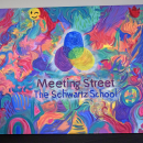 The mural designed by Devon and the students. 