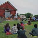 The live band Interzone performs for the crowd. Photos by Kat Sheridan