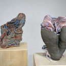 Bodily sculptures by Yaren Yildiz. 