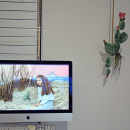 A puppet and slideshow by Allison Morones. 