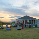 "That 80s Band" kicked off the Summer Concert Series. Photos by Kat Sheridan