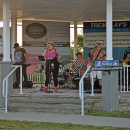 "That 80s Band" performs. 