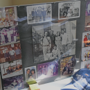 Pictures of Enos and his family growing up. Photos by Kat Sheridan