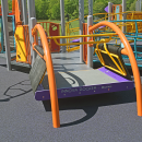 An accessible feature for wheelchair users. 