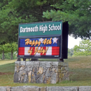 The Dartmouth High School put out a holiday message. 