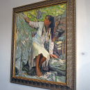 A painting of Princess Sunflower. 