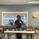 Deloris Joseph rings a bell to honor those who suffered with addictions in the past year. 