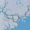 The path for the shared use path. Photos by Kat Sheridan