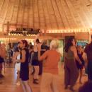 The crowd and dancers dance together. Photos by Kat Sheridan
