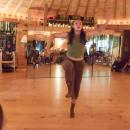 Izzy dancing. 