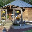 The yurt. 