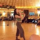 Izzy from thinks during her number. 