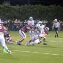 Dylan Pachico gets tackled. 