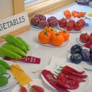 Produce displayed to be judged. Photos by Kat Sheridan