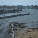The docks near Apponegansett Beach. 