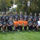 The field hockey coaches. 